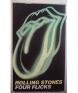 Rolling Stones Four Flicks Concert Tour Cloth Drape Banner Neon Glow in ... - £70.56 GBP