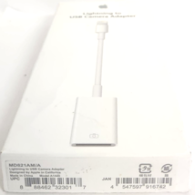 Apple - Lightning-to-USB Camera Adapter - White MD821ZM/A - £10.99 GBP
