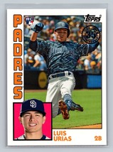 Luis Urias #T84-11 2019 Topps San Diego Padres 1984 Topps Baseball - £1.33 GBP