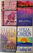 4 Books STELLA CAMERON Lot Choices Finding Ian Grave Mistake Body of Evidence - £3.92 GBP