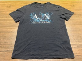 Armani Exchange Men’s Blue Short-Sleeve T-Shirt - Small - $16.99