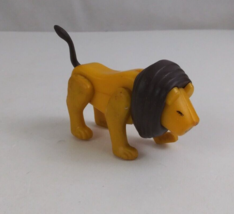 Vintage 1970s Fisher Price Little People Circus Train Lion #991 Toy Figure - $7.75
