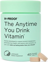 H-PROOF The Anytime You Drink Vitamin for Alcohol Metabolism, Liver Health &amp; - $76.23