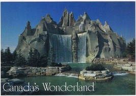 Postcard Canada&#39;s Wonderland Fantastic Fantastic Falls  Toronto Ontario - £3.13 GBP