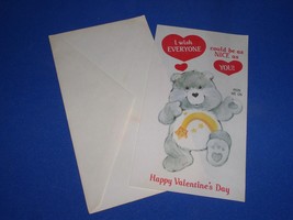 Care Bear Valentine Iron-On Transfer Vintage 1983 American Greetings VA1-4 - $14.99