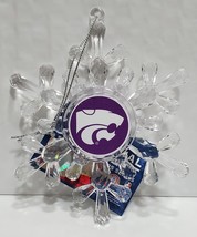 Kansas State Wildcats Snowflake Ornament - NCAA - $12.60