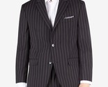 Sean John Msalisbury Men&#39;s Classic-Fit Stripe Suit Separate Jacket Black... - $73.99