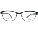 Enhance Eyeglasses Frames 3985 Black Square Full Rim 52-16-140 - $32.51