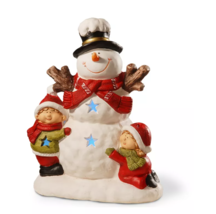 National Tree Company 17&quot; Lighted Snowman Piece C210119 - £71.09 GBP