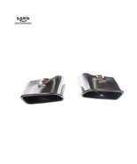MERCEDES R172 117 CLA/SLK/SL LEFT/RIGHT REAR MUFFLER EXHAUST TIP CHROME ... - $118.79
