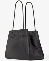 Kate Spade Everything Puffy Large Black Nylon Tote PXR00275 NWT $198 Retail FS - £92.63 GBP