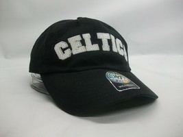 Boston Celtics NBA Basketball Womens Hat Black Strapback Baseball Cap - £15.93 GBP