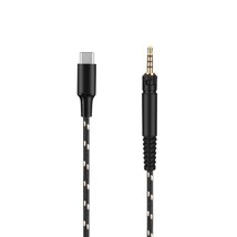 Usbc Typec Audio Cable For Yamaha HPH-MT5 HPH-MT5W HPH-MT8 Headphones - £15.85 GBP