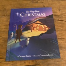 Hallmark Recordable Book The Very First Christmas Tested Can Be Recorded - $12.00