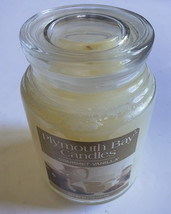 Yankee Candle Plymouth Bay Candle Gourmet Vanilla 25.1oz By Burned Once - £14.88 GBP