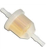 Fuel filter with barbs fits 1/4" & 5/16" line - $1.93