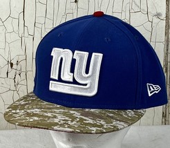 New York Giants New Era Hat 59Fifty Salute To Service Camo Mens Size 8 - £13.82 GBP