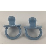 Vintage Pacifier Binky Pink Blue Lot Of 2 Pacifiers Baby Shower Orthodontic - $32.51 CAD