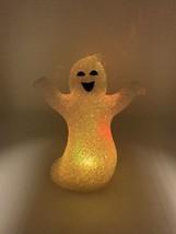 Light Up Melted Plastic Popcorn Battery Operated Ghost Color Changing Halloween  - £12.47 GBP