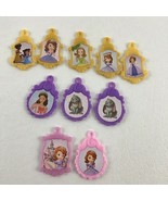 Disney Princess Sofia The First Play Jewelry Necklace Charms Pendants Lo... - $40.53 CAD