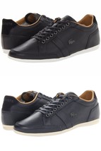 Size 9 &amp; 12 LACOSTE Leather Mens Sneaker Shoe! Reg$150 Sale$79.99 LastPa... - $79.99