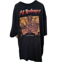 Hells Headbangers Mens Graphic Tee Black Size 3XL - £77.52 GBP