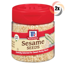 2x Shakers McCormick Sesame Seeds Seasoning | 1oz | Sweet Nutty Flavor - £11.08 GBP