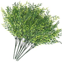 6Pcs Artificial Weeping Willow, Fake Greenery Plastic Plants Faux Hanging Ivy Vi - £20.45 GBP