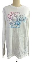 NWT Nike Vintage Y2K Dolphin Jus Do It Long Sleeve T-Shirt DN5198-100 Si... - $24.74