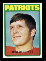 1972 Topps #203 Tom Beer Ex Patriots *X82038 - $2.21