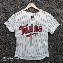 Majestic Minnesota Twins Baseball Jersey Adult Medium White MLB - £18.12 GBP
