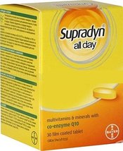 Bayer Supradyn All Day X 30 Activate Your Internal Energy - $19.29