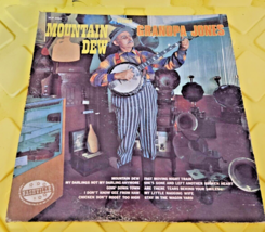 GRANDPA JONES Mountain Dew record LP NASHVILLE 33 RPM album country blue... - £8.50 GBP