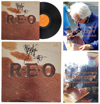 REO Speedwagon Signed R.E.O. Album COA Exact Proof Autographed Vinyl Record - £158.64 GBP