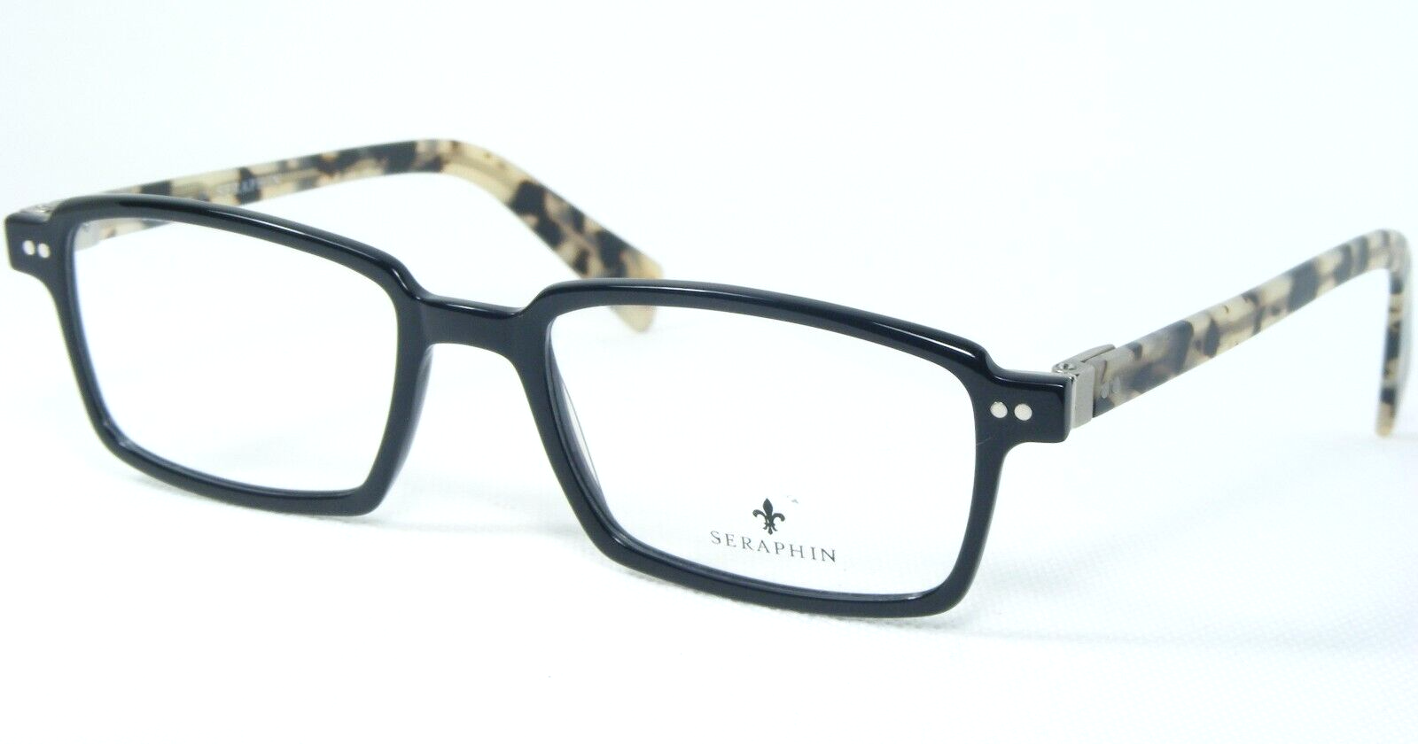 Seraphin Da Ogi DUNWOODY 8810 Nero Occhiali Sole Montatura 50-18-145mm G... - $177.25