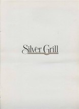 The Silver Grill Menu Hotel Spokane Washington 1961 - £68.53 GBP