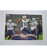 2013 Topps - Tom Brady Card #100 New England Patriots White Away Jersey - $2.79