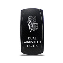 CH4x4 Rocker Switch Dual Windshield Ligths  Symbol - White LED - £13.44 GBP