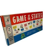 Game Of The States Board Game By Milton Bradley Vintage 1960 Complete Ve... - $23.49