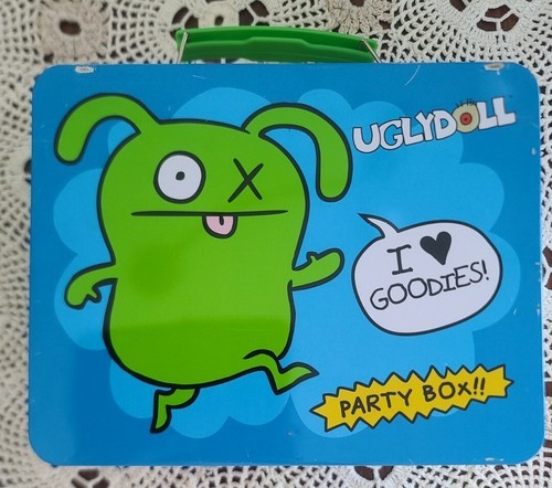 "Uglydoll" Tin ~ Lunchbox ~ Tote w/Handle ~ 2.75" x 6" x 7.5" ~ Ugly Doll Box Item image 3