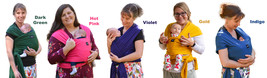 Soft Stretchy, Breathable Cotton Baby Wrap, Baby Sling, Nursing Cover Up  Newbor - £23.90 GBP