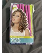 Conair Flexible Rollers Spiral Curls Flexible Hair Rollers, Medium, Asso... - €5,98 EUR
