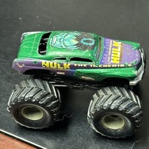 Hot Wheels The Incredible Hulk Monster Truck Marvel - Crooked Axles - $11.87