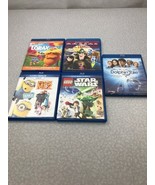 Lot Of 5 Childrens Blu-Ray Dr Seuss Despicable Me Lego Star Wars KG AA  - $20.82 CAD