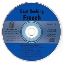 Easy Cooking: French CD-ROM For Win/Mac - New Cd In Sleeve - £3.20 GBP