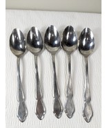 Vintage The Cellar LIVINGSTON place oval soup spoon SET 5 Stainless steel - $334.11 MXN
