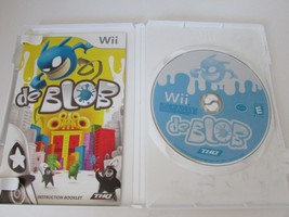 VIDEO GAME--DE BLOB---DISC MANUAL &amp; CASE - £5.67 GBP