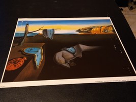 Salvador Dali The Persistence of Memory Framed 12 x 9 High Quality Photo Print - £35.52 GBP