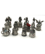 Vintage Comstock Pewter Wizard of Oz Thimbles Set of 11 - $469.21 CAD