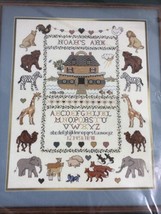 New Vintage Elsa Williams Counted Cross Stitch Noah's Ark Bible Art Animals - $12.37